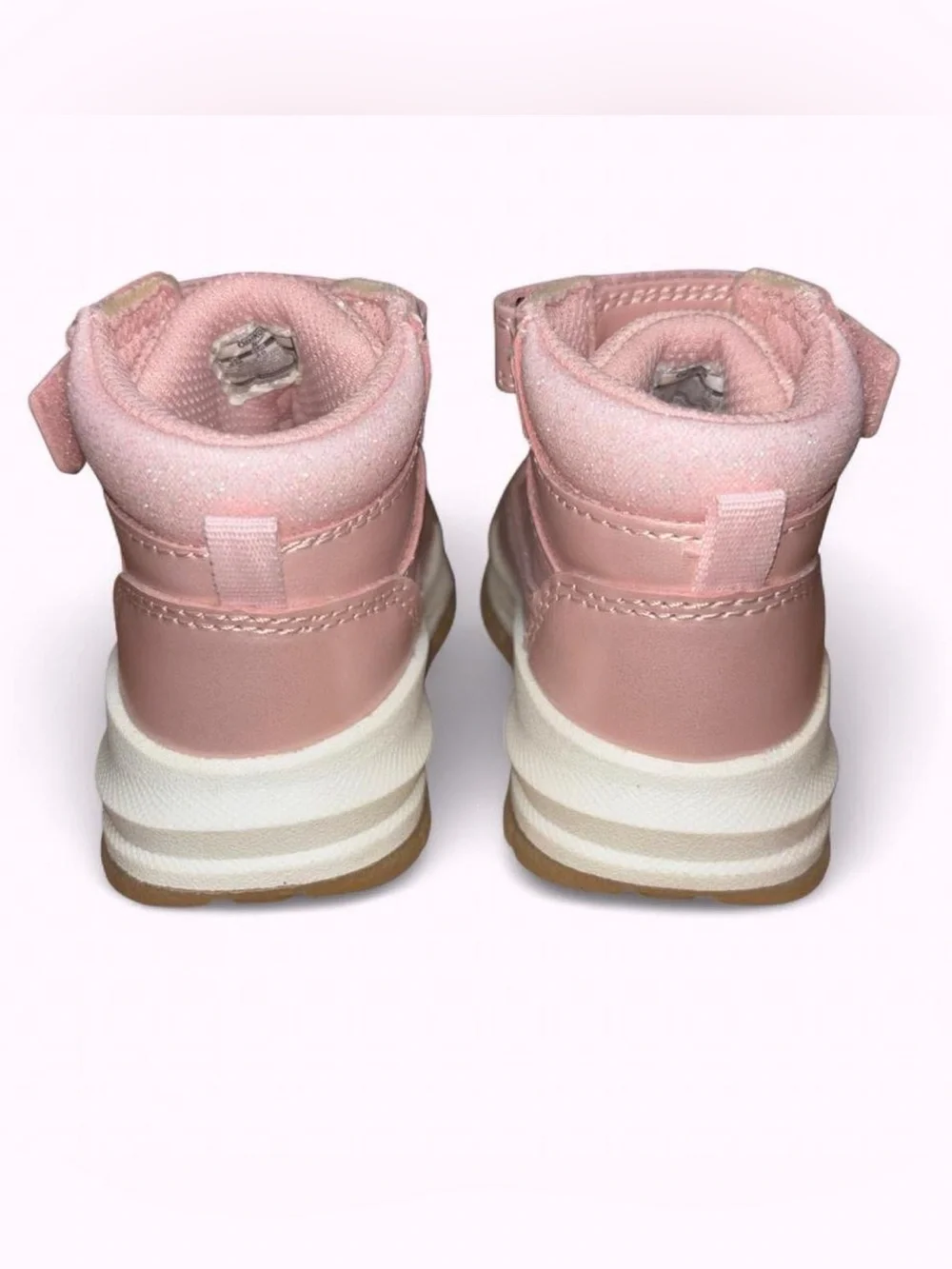 OshKosh B'gosh Pink Metallic Kids High-Top Boots